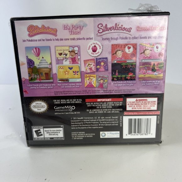New Pinkalicious/Silverlicious 2-Pack (Nintendo DS, 2013) - Picture 2 of 4
